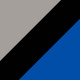 Matte Black/Brushed Blue