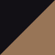 Satined Black/Shiny Pink Gold