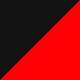 Matte Black/Red