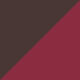 Taupe/Red