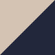Beige/Blue/Glitter Black