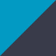 Brushed Turquoise/Dark Blue