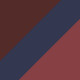 Burgundy/Blue/Red