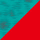 Brushed Emerauld/Red