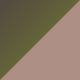 Khaki/Shiny Pink Gold