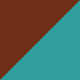 Brown/Turquoise