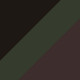 Black Wood/Dark Green/Brown