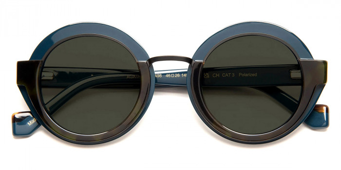 J. F. Rey™ Agatha 4498 46 - Green Peacock/Demi