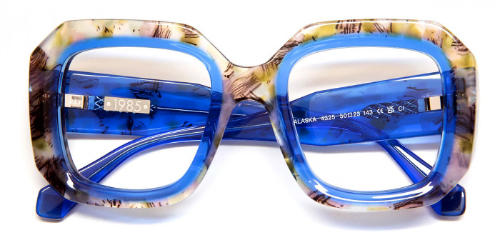 J. F. Rey™ Alaska 4325 50 - Green Floral/Blue Azure