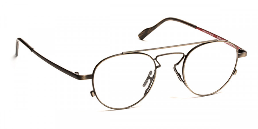 J. F. Rey™ BERKLEY 0230 47 - Brushed Ruthenium/Red