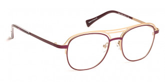 Color: Plum/Light Gold (7550) - J. F. Rey JFRBZDANY755050
