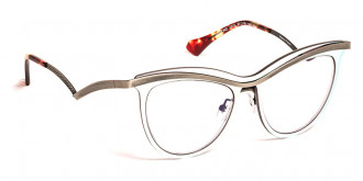 Color: Optic Smoked Iced Mask/Neutral/Silver Brushed (1515) - J. F. Rey JFRBZDIAMOND151550