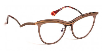 Color: Optic Brown Mask/Neutral/Brushed Gold (9050) - J. F. Rey JFRBZDIAMOND905050