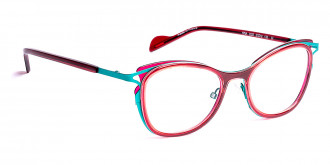 Color: Red Marble/Turquoise (3022) - J. F. Rey JFRBZHINA302251