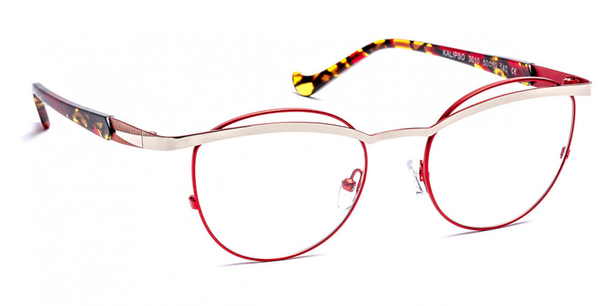Color: Red/Shiny Silver (3010) - J. F. Rey JFRBZKALIPSO301050