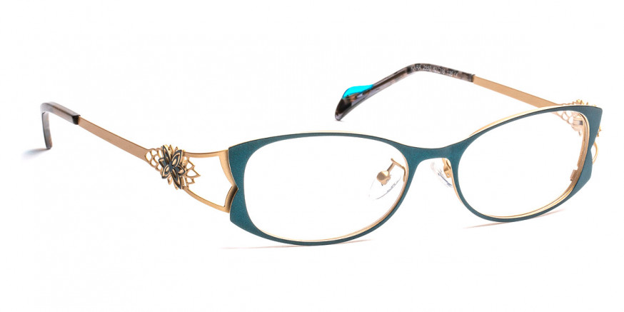 Color: Blue Duck/Satin Gold (2550) - J. F. Rey JFRBZKARA255052