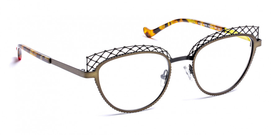 Color: Khaki/Black/Neon Yellow (4055) - J. F. Rey JFRBZKISS405552