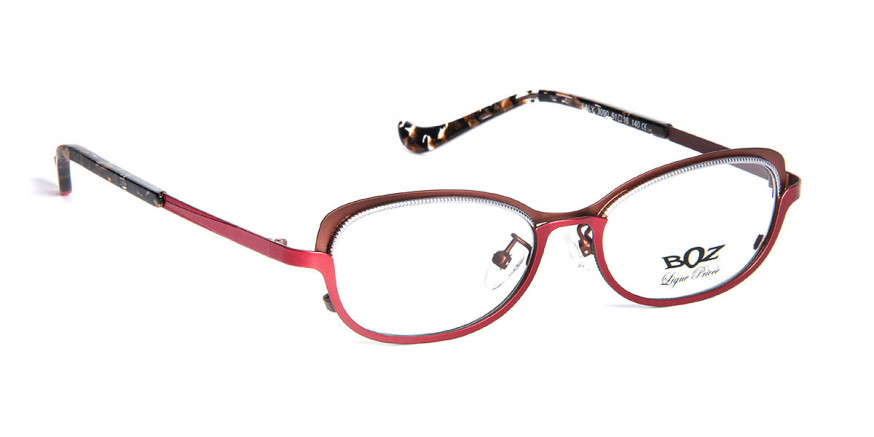 J. F. Rey™ Laly 3090 51 - Red/Brown/Ruthenium