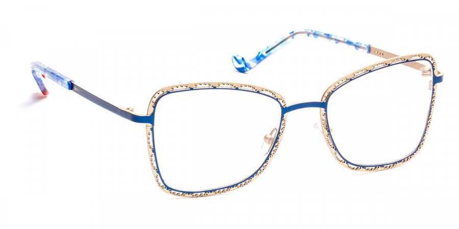 J. F. Rey™ Leila 2050 52 - Blue/Light Gold