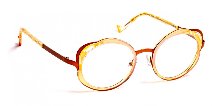 Color: Flower Peach/Satin Brown (6065) - J. F. Rey JFRBZMAGUY606548