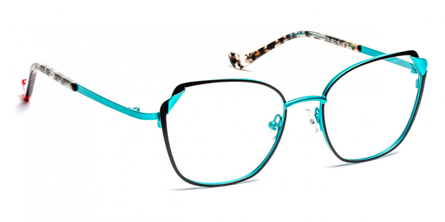 J. F. Rey™ Marcy 0025 53 - Black/Turquoise Green