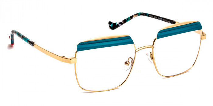 J. F. Rey™ Petra 5524 53 - Gold/Blue Peacock
