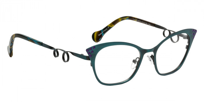 J. F. Rey™ Chichi 4970 52 - Emerald/Purple