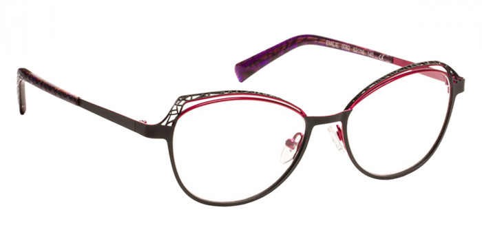 J. F. Rey™ Emilie 0082 52 - Black/Fuchsia