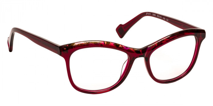 J. F. Rey™ JF1411 3080 53 - Crystal Red/Mesh Pink