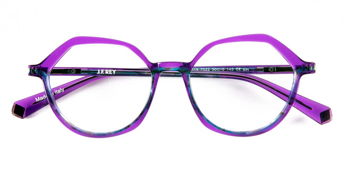 J. F. Rey™ JF1519 7022 50 - Purple/Blue Transparent