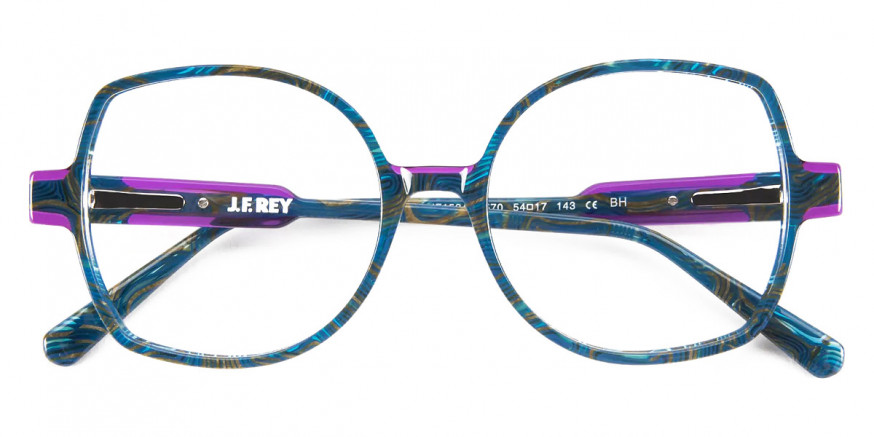 J. F. Rey™ JF1524 2570 54 - Navy/Brown/Purple