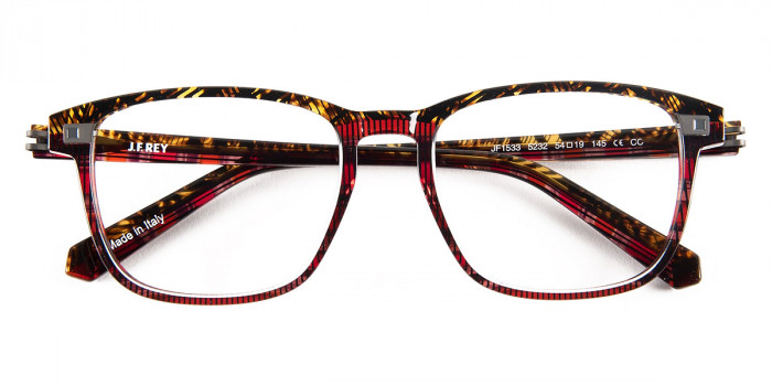 J. F. Rey™ JF1533 5232 54 - Brown Python/Red Graphic