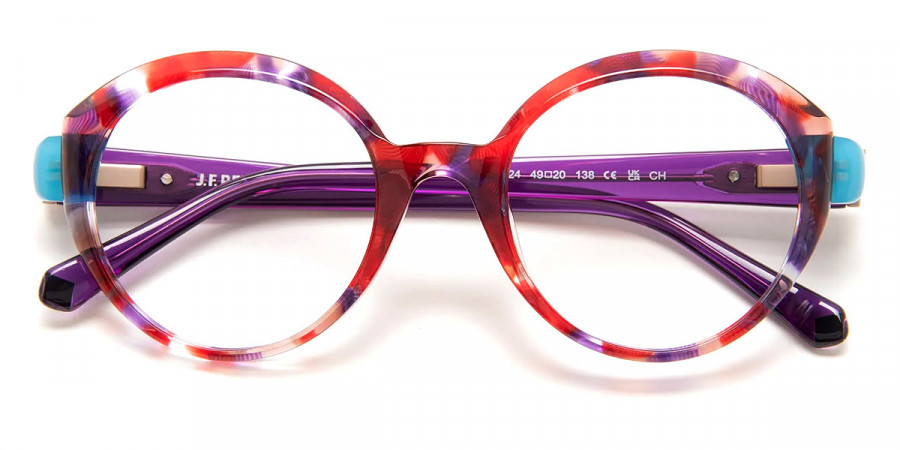 J. F. Rey™ JF1546 3724 49 - Burgundy/Turquoise