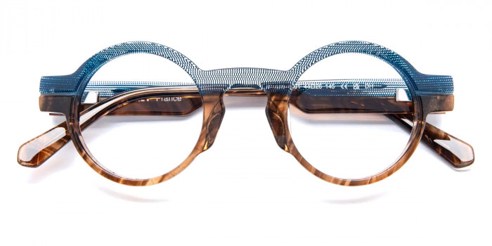 J. F. Rey™ JF1559 2891 44 - Blue Green/Horn