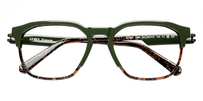 J. F. Rey™ JF1586 4998 56 - Khaki/Brown Graphic