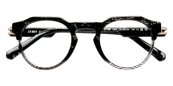 J. F. Rey™ JF1589 0808 48 - Black Marble/Black