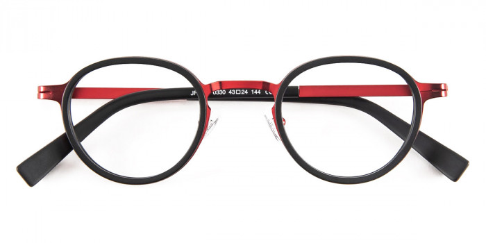 J. F. Rey™ JF2677 0330 43 - Matte Black/Red