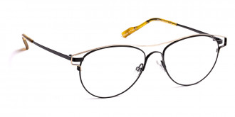 Color: Satined Black/Shiny Pink Gold (0058) - J. F. Rey JFRJF2829005854