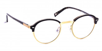 Color: Black Leather/Brown/Metal Gold (6500) - J. F. Rey JFRJF2844650048