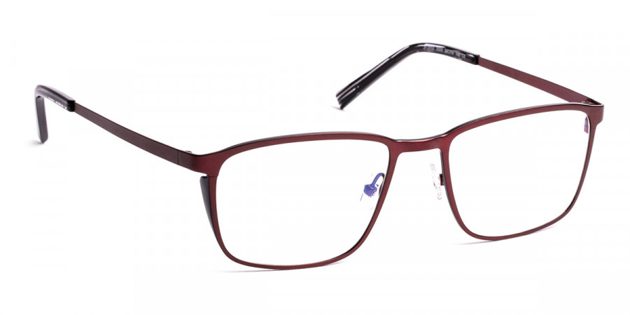 J. F. Rey™ JF2859 3500 54 - Brushed Red/Satin Black