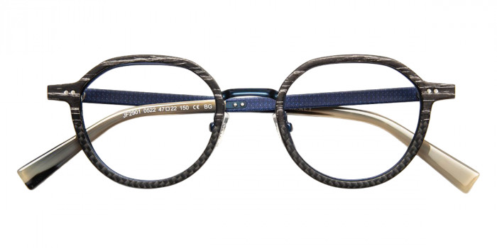 J. F. Rey™ JF2901 0522 47 - Wood/Carbon/Blue/Navy