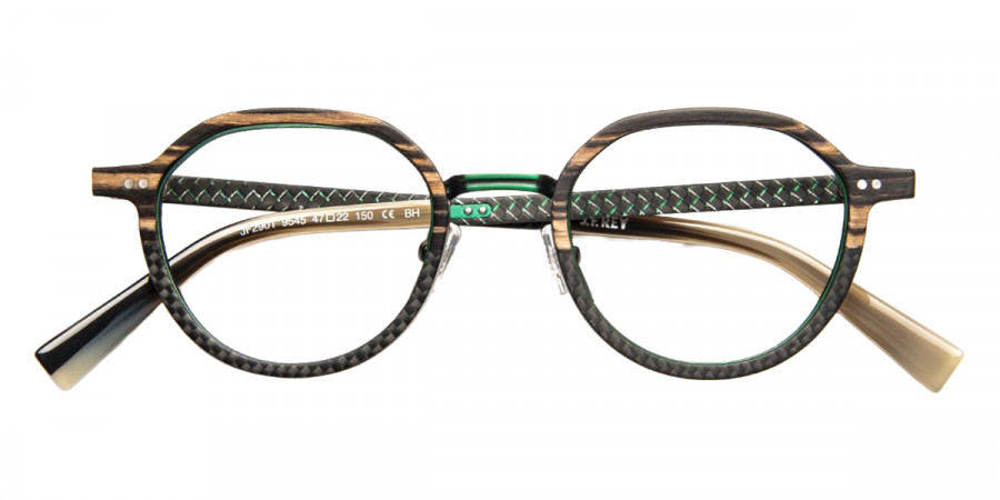 J. F. Rey™ JF2901 9545 47 - Wood/Carbon/Brushed Green