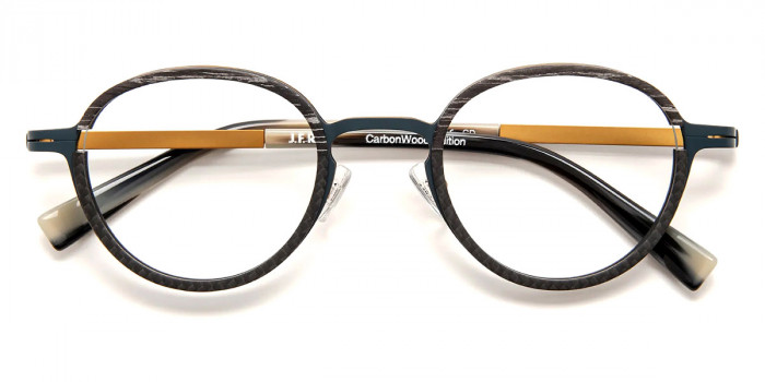 J. F. Rey™ JF2980 0844 48 - Black Wood/Carbon/Metal Blue