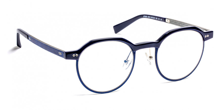 J. F. Rey™ JF3000 2510 50 - Blue/Fiber Glasses Blue/Silver