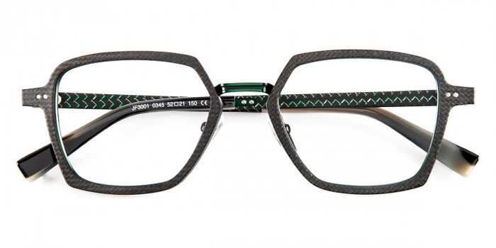 J. F. Rey™ JF3001 0345 52 - Carbon/Brushed Green