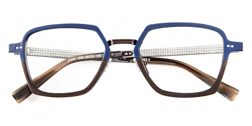J. F. Rey™ JF3001 2090 52 - Fiber Glasses Blue/Brown/Silver/Gray