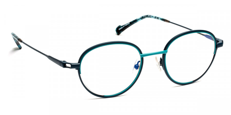 J. F. Rey™ JF3003 B2027 47 - Blue Steel/Blue Peacock