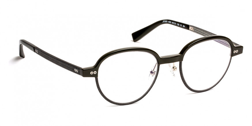 J. F. Rey™ JF3005 4500 48 - Green/Carbon/Fiber Glasses Silver