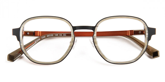 J. F. Rey™ JF3036 1200 49 - Horn/Black/Orange