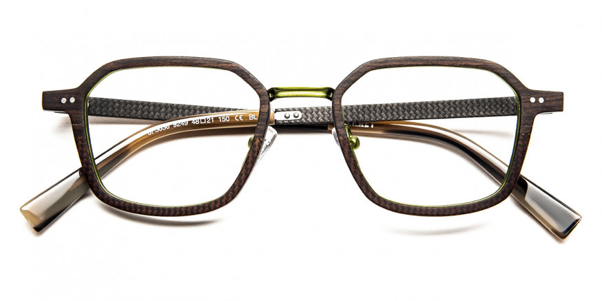 J. F. Rey™ JF3038 9249 48 - Wood/Fiber Glasses Brown/Khaki